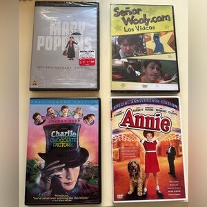 Family Friendly DVD Lot